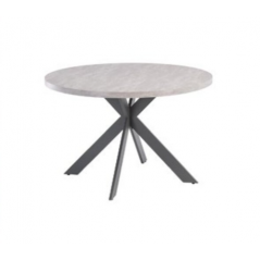 WOF Rimini Light Rhine Grey 1.2M Round Dining Table